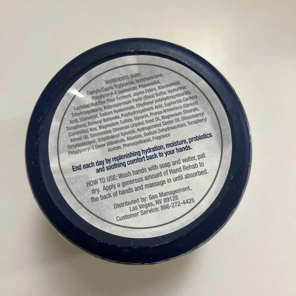 Consult Beaute Hand Rehab Restorative Hand Créme 8 fl oz Overnight Repair Sealed